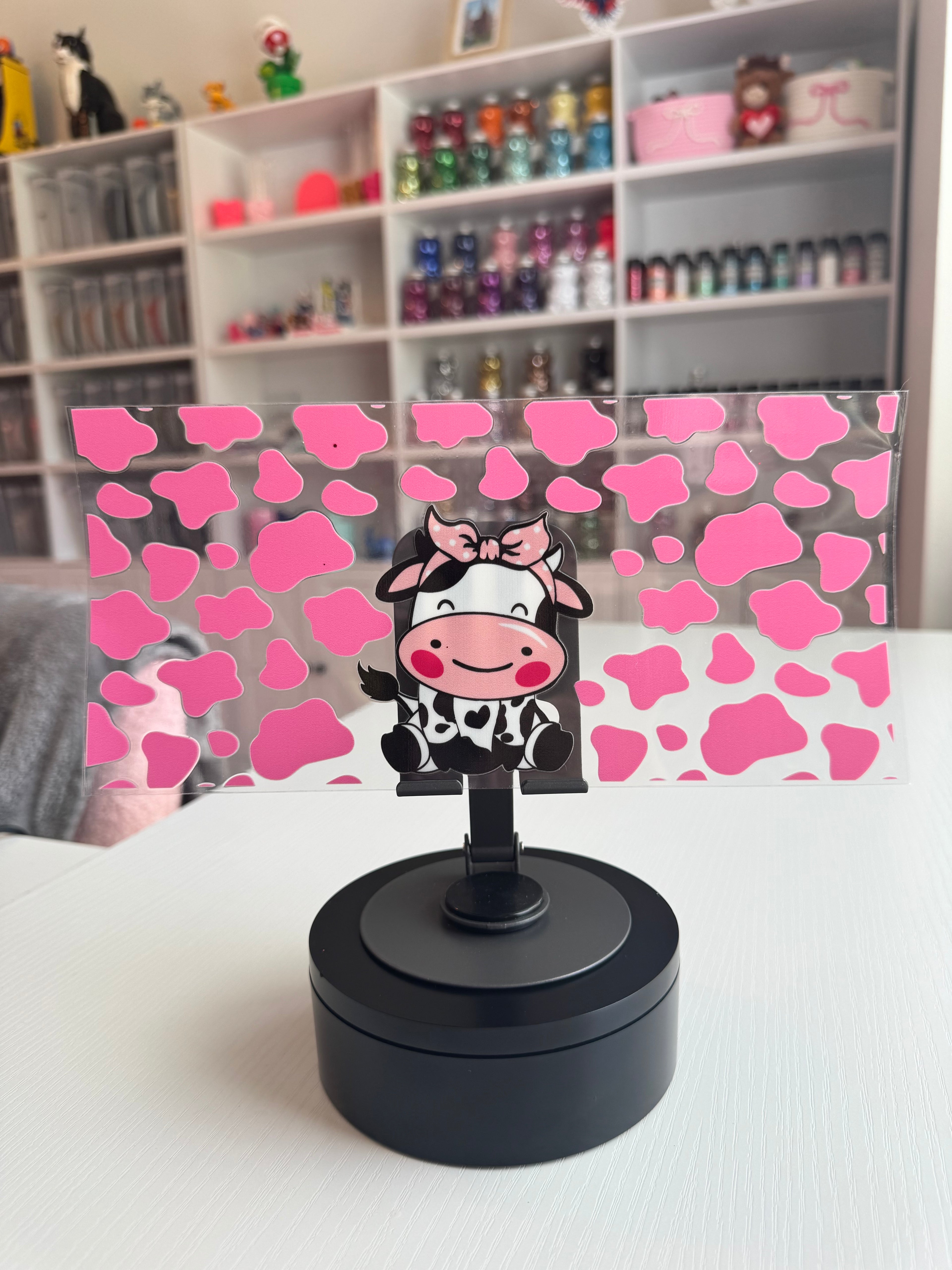 Pink cow