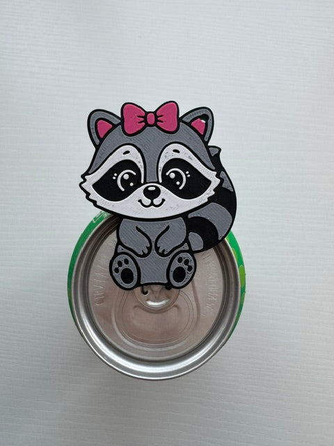 Raccoon Can Opener / Keychain