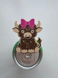 Highland Cow Can Opener / Keychain