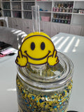 Smiley middle finger