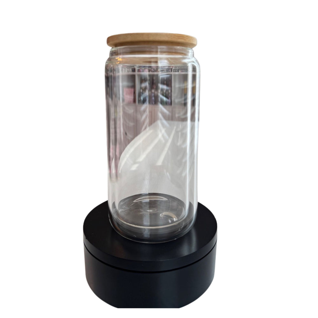 Custom Glass Cup (16oz) with FREE Engraving